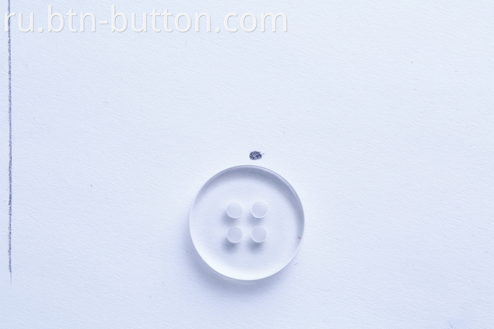 Double flat transparent bottom buttons